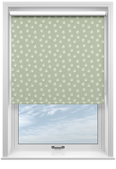 Periwinkle, Sage - Twist&Fit Roller Blind